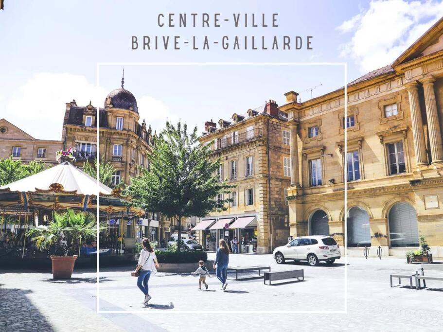 #Le Maitre Du Navire - Grand Studio - Hyper Centre Lejlighed Brive-la-Gaillarde Eksteriør billede